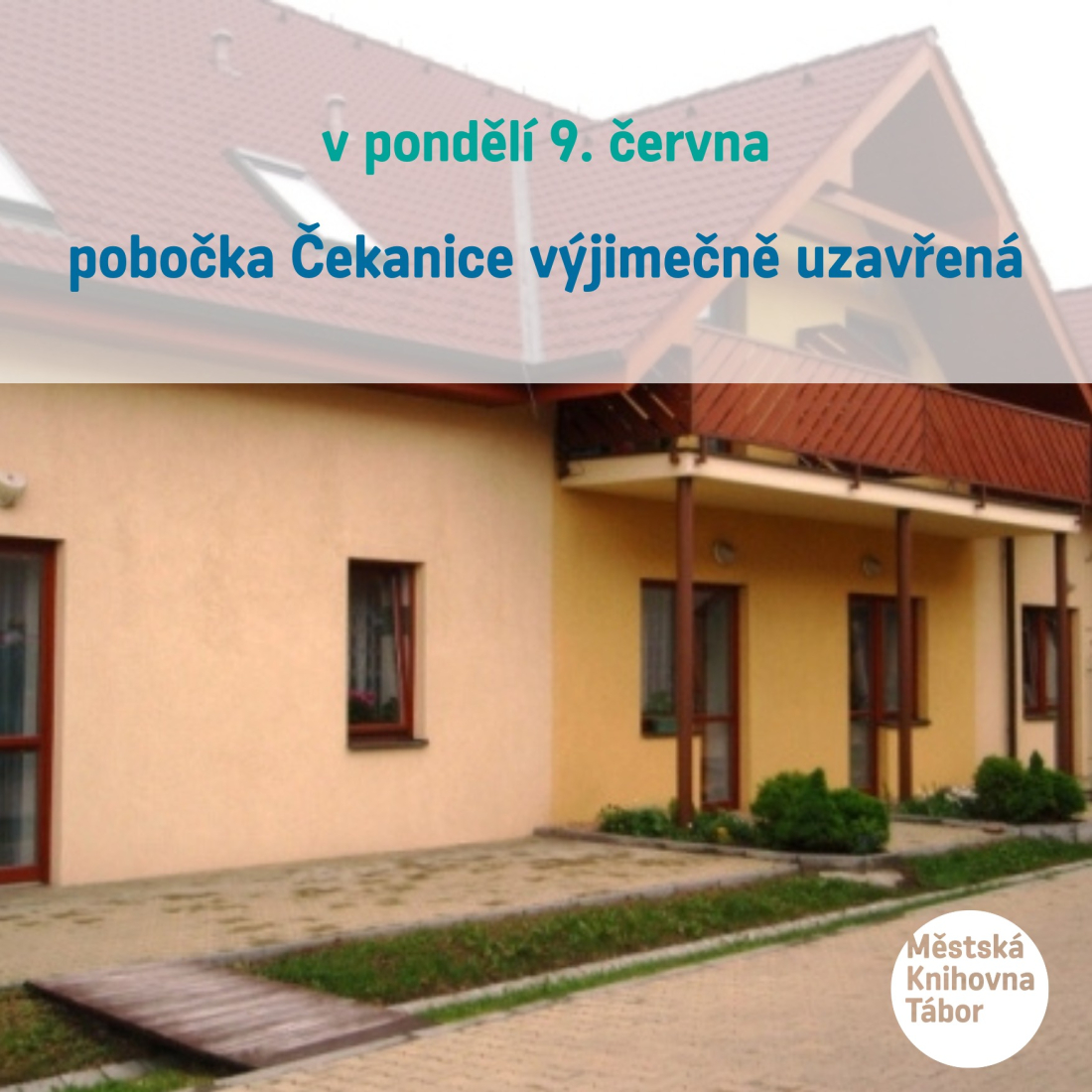 uzavírka pobočky Čekanice