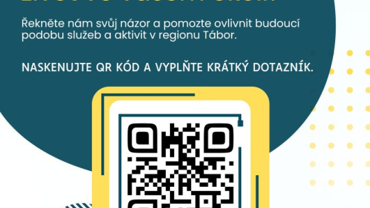 Obyvatelé regionu Tábor mohou ovlivnit budoucnost sociálních služeb