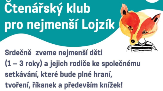 V pátek 4. listopadu pokračuje od 9.30 v Klubovce Lojzík