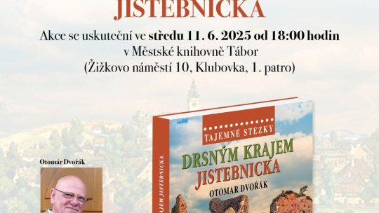 Otomar Dvořák pokřtí svou další knihu opět v knihovně