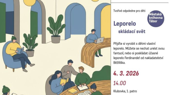 Přijďte si vyrobit s dětmi vlastní leporelo