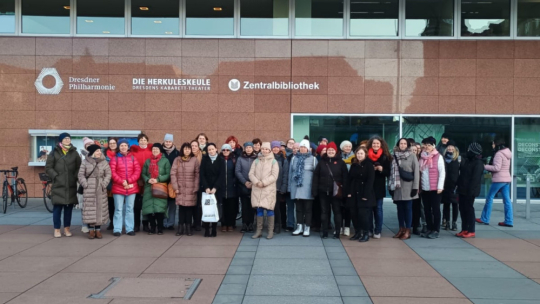 Táborské knihovnice podnikly dvoudenní odbornou exkurzi do Drážďan