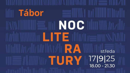 Noc literatury proběhne ve středu 17. září od 18:00