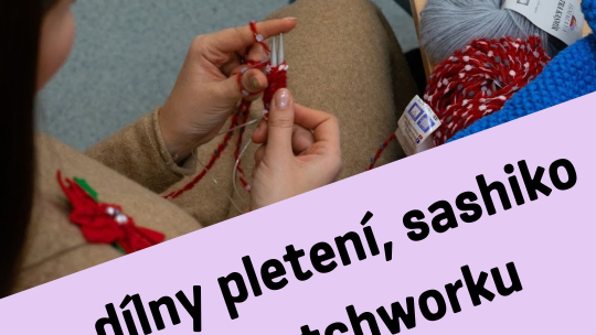 I letos se v knihovně bude šít a plést