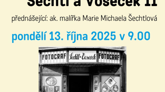 Beseda s ak. malířkou Marií Michaelou Šechtlovou