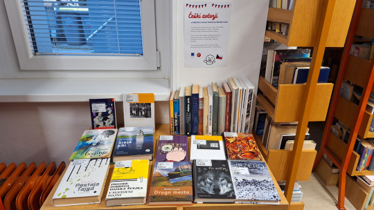 Czech authors in Slovenian Library!