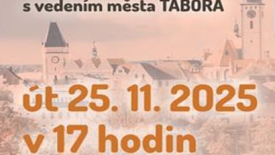 Na kus řeči s vedením města Tábora