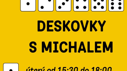 Ve úterý 19. prosince zveme na deskovky s Michalem Stárkem