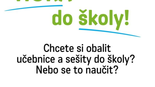Obalování učebnic na Sojčáku