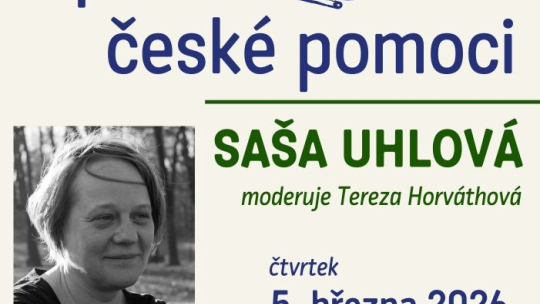 Novinářka Saša Uhlová představí svou novou knihu