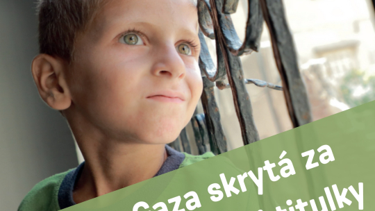 Výstava dokumentárních fotografií z kliniky v Gaze