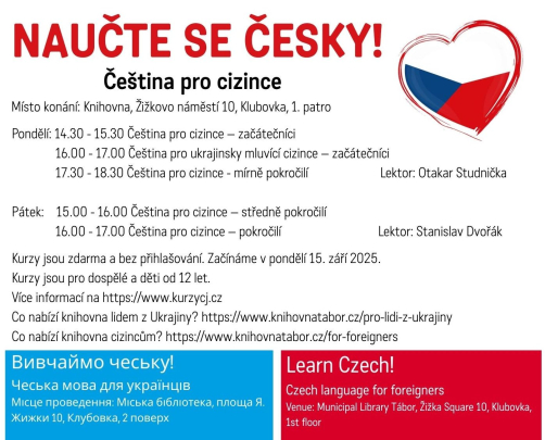 Naučte se česky! Learn Czech! Чеська мова для іноземців!
