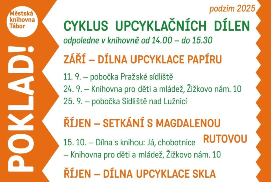Nevyhazujte, upcyklujte! aneb upcyklační dílny pro děti