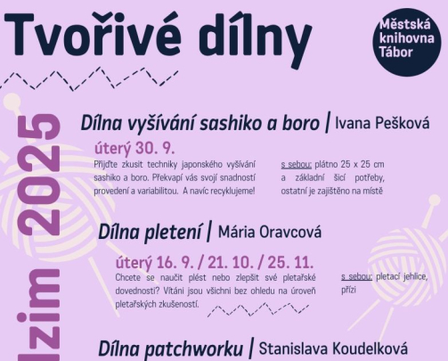 Dílna patchworku se Stanislavou Koudelkovou