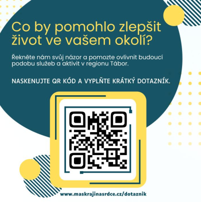 Obyvatelé regionu Tábor mohou ovlivnit budoucnost sociálních služeb