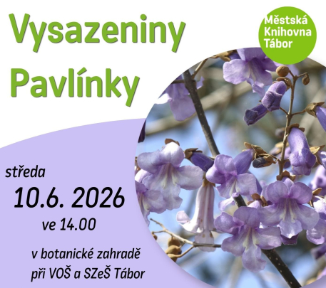 Oslava vysazenin Pavlínky v botanické zahradě
