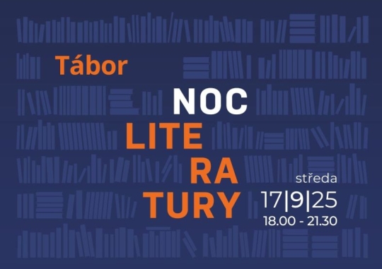 Noc literatury proběhne ve středu 17. září od 18:00