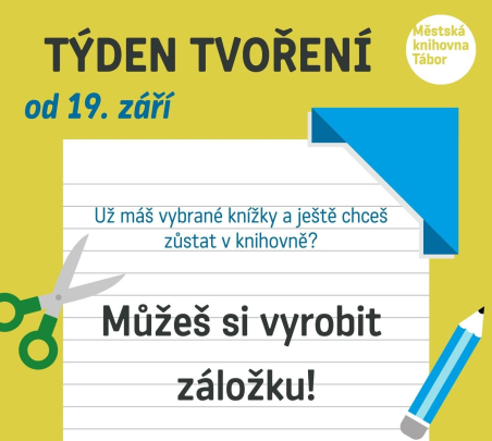 Tvoření v knihovně a v pobočkách