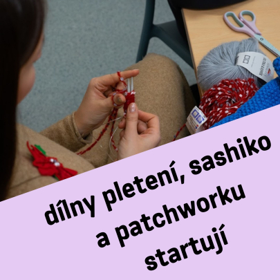 I letos se v knihovně bude šít a plést