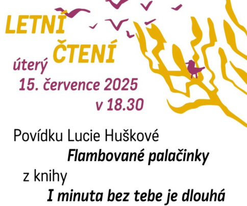 Letní čtení na dvorku startuje!