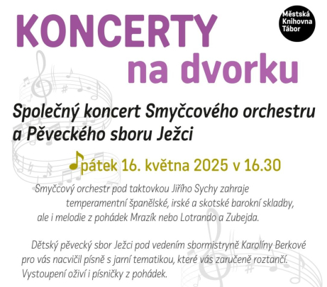 Koncert Smyčcového orchestru a Pěveckého sboru Ježci