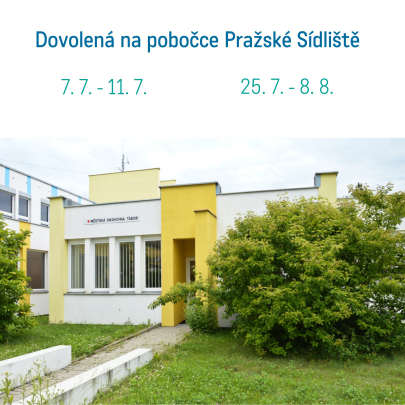 Pobočky knihovny Pražské Sídliště a Sídliště nad Lužnicí čekají letní uzavírky