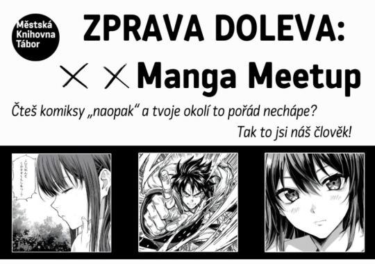 Zprava doleva: Manga Meetup Vol.5