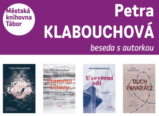 Beseda s autorkou Petrou Klabouchovou