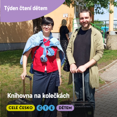 Knihovna na kolečkách v akci!