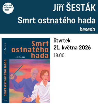 Jiří Šesták představí svou novou knihu Smrt ostnatého hada