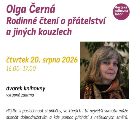 Setkání se spisovatelkou Olgou Černou