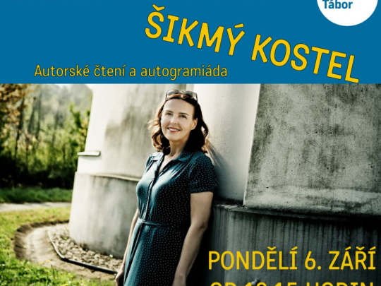 Karin Lednická: Šikmý kostel (autorské čtení)