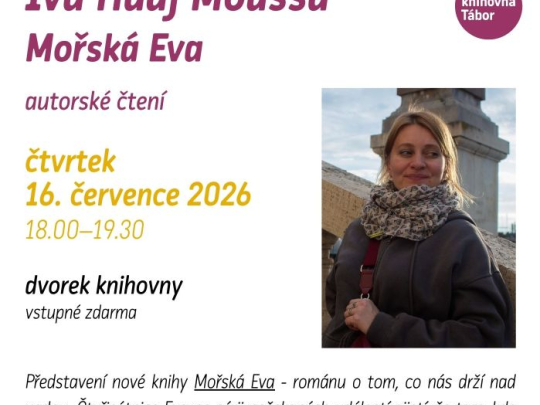 Autorské čtení Ivy Hadj Moussa