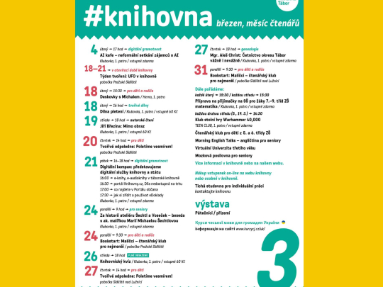 Březen 2025 v knihovně