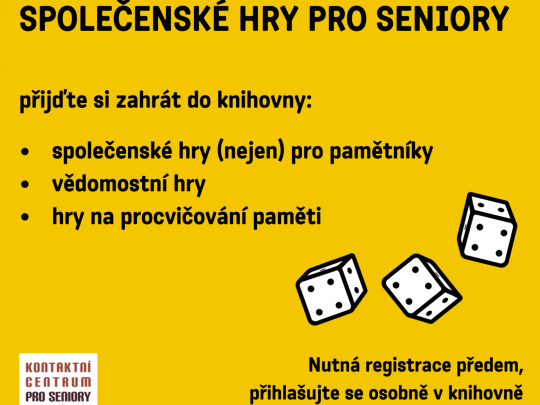 Společenské hry pro seniory