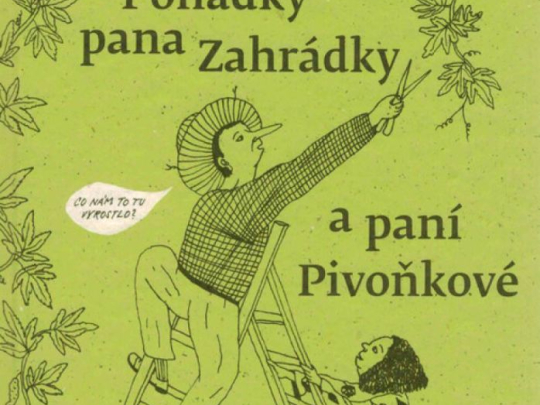 Pohádky pana Zahrádky a paní Pivoňkové na knihovním dvorku