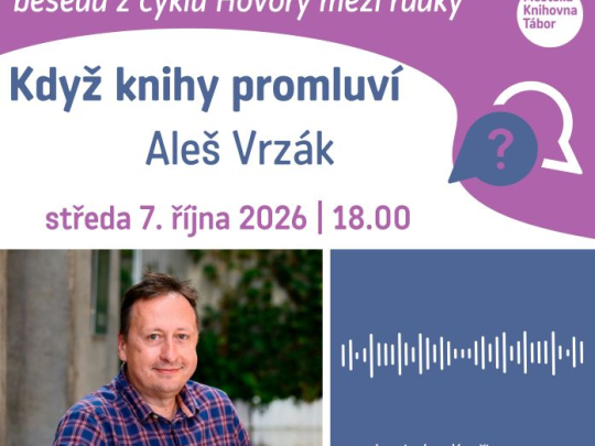 Beseda s Alešem Vrzákem