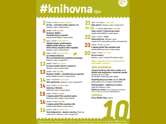 Říjen 2025 v knihovně