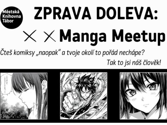 Zprava doleva: Manga Meetup Vol.5