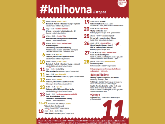 Listopad 2025 v knihovně