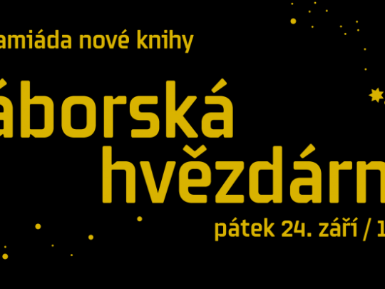 Noc vědců: Křest a autogramiáda knihy Táborská hvězdárna