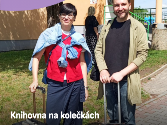 Knihovna na kolečkách v akci!