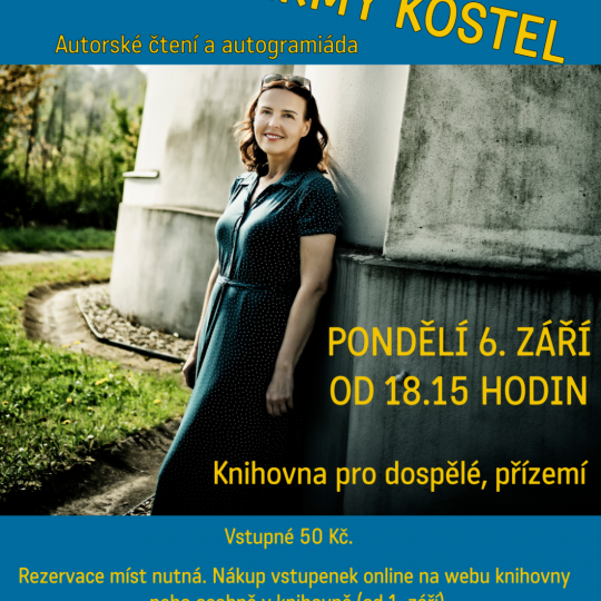 Autorské čtení Karin Lednické: Šikmý kostel
