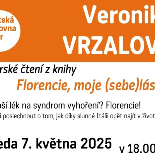 Veronika Vrzalová: Florencie, moje (sebe)láska
