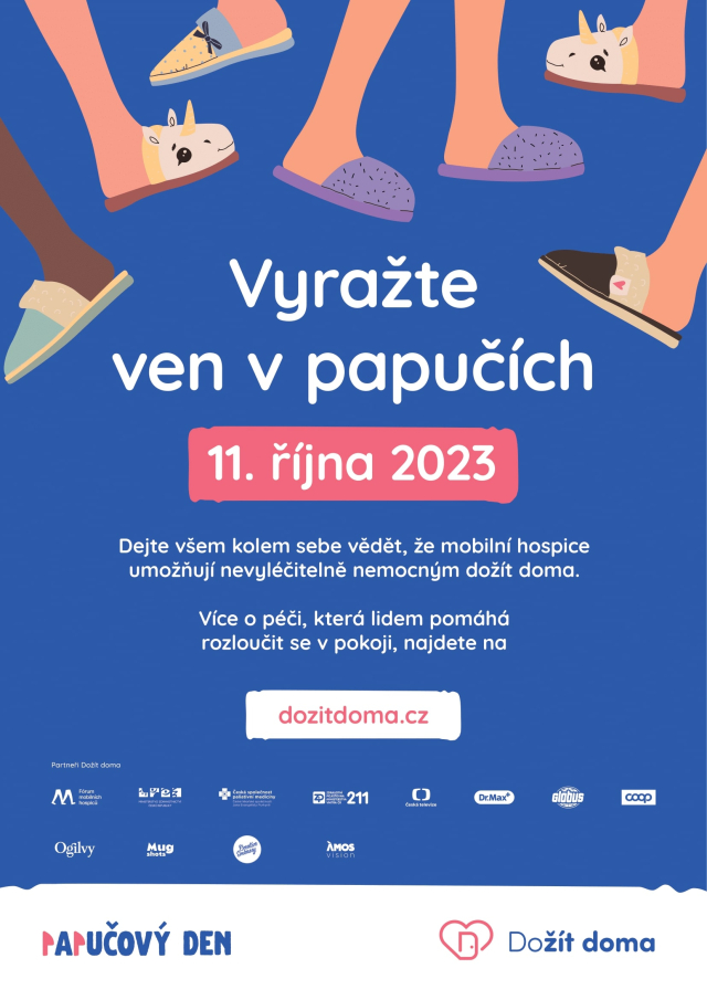 Papučový den, říjen 2023.